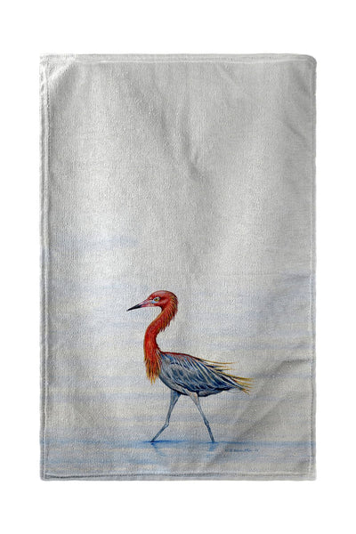 Reddish Egret Kitchen Towel