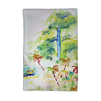 Colorful Palms Tree Kitchen Towel