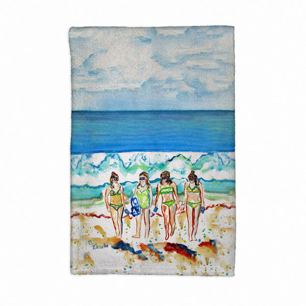 The Girls Walking Kitchen Towel