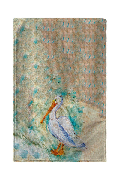 Pelican on Rice Kitchen Towel