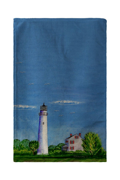 Fenwich Island Lighthouse Kitchen Towel