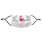 Flamingo Santa Face Mask Set of Two