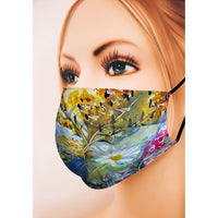 Wild Flowers Face Mask Set of Two