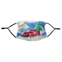 Truck & Tree Face Mask Set of Two