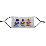 Nutcrackers Face Mask Set of Two