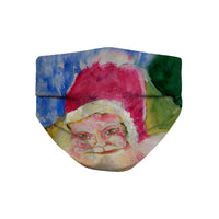 Santa Face Face Mask Set of Two