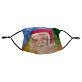 Santa Face Face Mask Set of Two