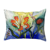 Tiger Lily Noncorded Indoor/Outdoor Pillow