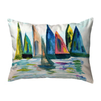 Sail With The Crowd Noncorded Pillow