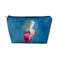 Spoonbill Portrait Pouch 8.5x6