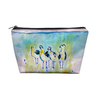 Abstract Gulls II Pouch 8.5x6