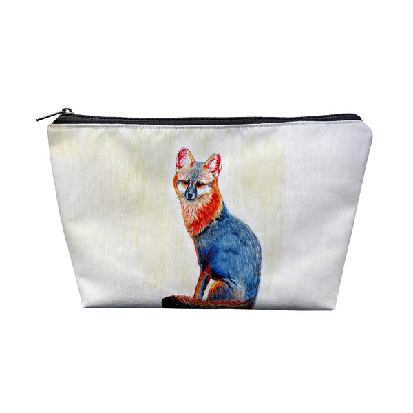 Gray Fox Pouch 8.5x6