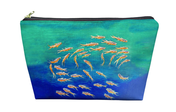 Schooling Fish Pouch 8.5x6
