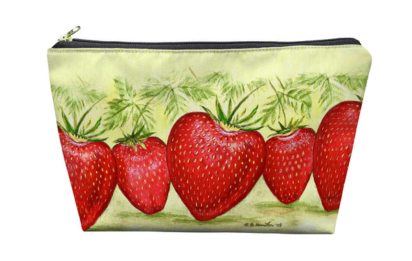 Strawberries Pouch 8.5x6