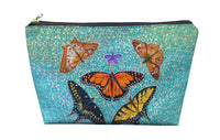 Butterfly Arrangement Pouch 8.5x6