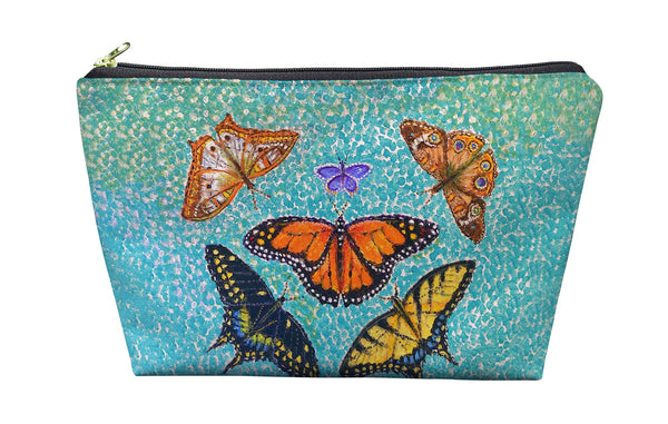Butterfly Arrangement Pouch 8.5x6