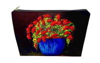 Potted Geraniums Pouch 8.5x6