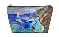 Sailing the Cliffs Pouch 8.5x6