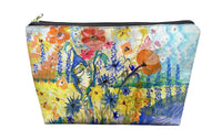 Frog & Garden Pouch 8.5x6