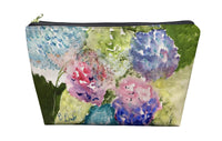 Pink & Purple Hydrangea Pouch 8.5x6