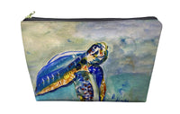 Happy Sea Turtle Pouch 8.5x6