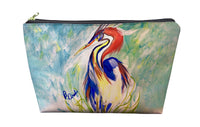 Wacky Louisiana Heron Pouch 8.5x6