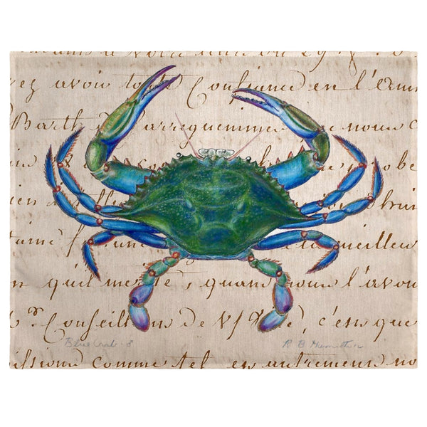 Male Blue Crab Place Mat Set of 4