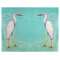 Snowy Egret Place Mat Set of 4
