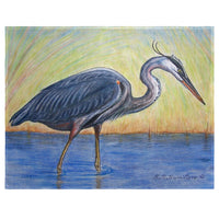 Great Blue Heron Place Mat Set of 4