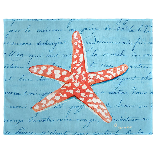 Coral Starfish Place Mat Set of 4