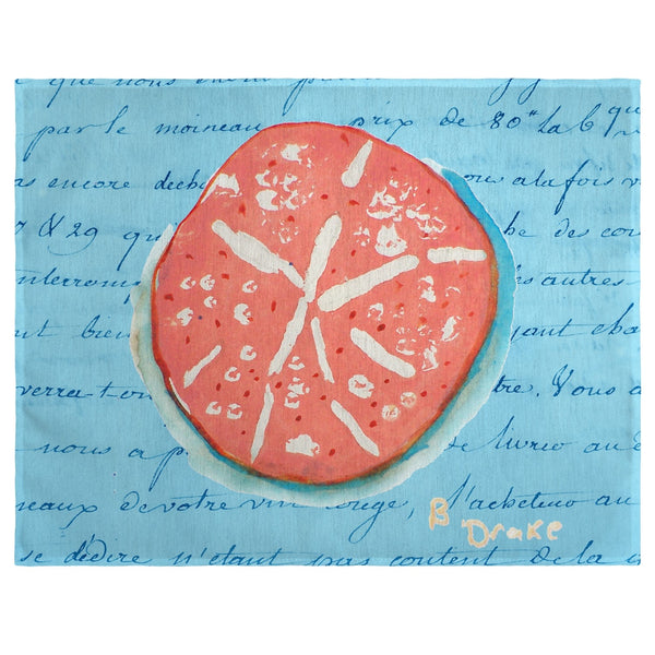 Coral Sand Dollar Place Mat Set of 4