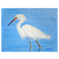 Stalking Snowy Egret Place Mat Set of 4