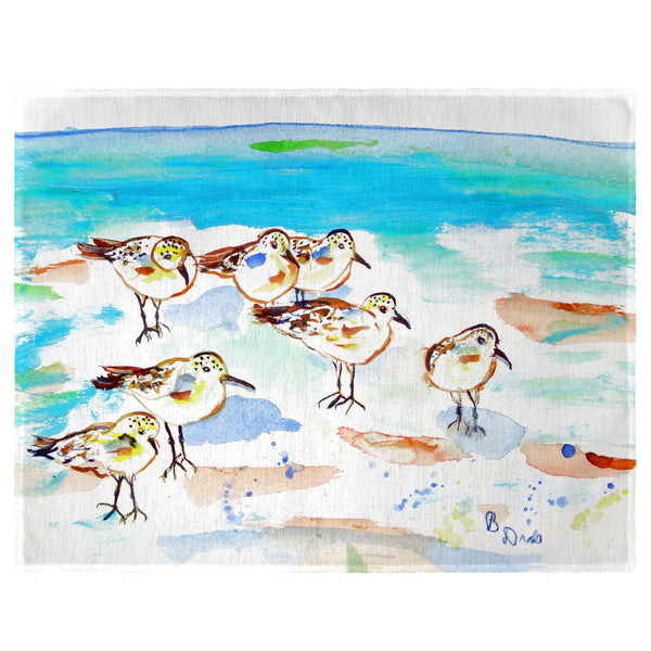 Seven Sanderlings Place Mat Set of 4