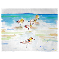 Five Sanderlings Place Mat Set of 4