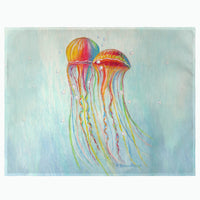 Colorful Jellyfish Place Mat Set of 4