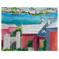 Roof Tops Place Mat Set of 4