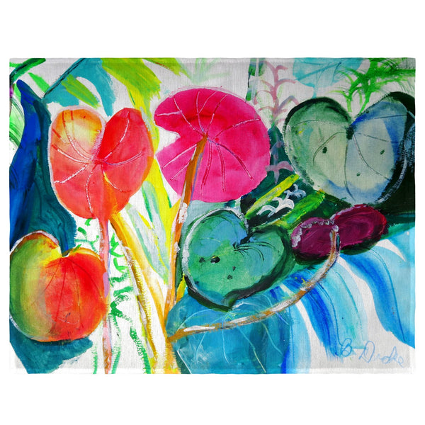 Cyclamen Plant Place Mat Set of 4