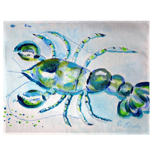 Blue Crayfish Place Mat Set of 4