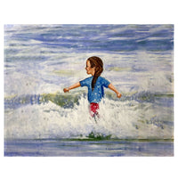 Girl in Surf Place Mat Set of 4