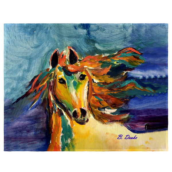 Colorful Horse Place Mat Set of 4