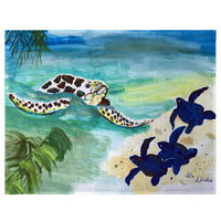 Sea Turtle & Babies Place Mat Set of 4