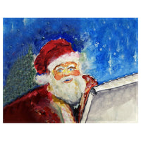 Santa's List Place Mat Set of 4