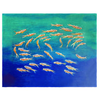 Schooling Fish Place Mat Set of 4