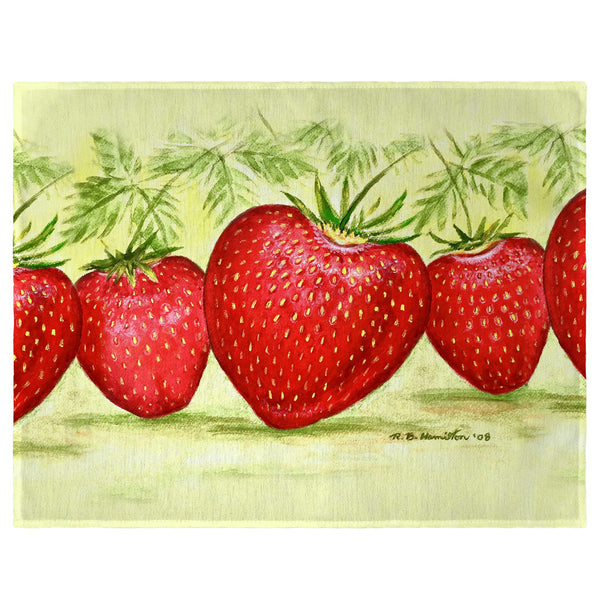 Strawberries Place Mat Set of 4