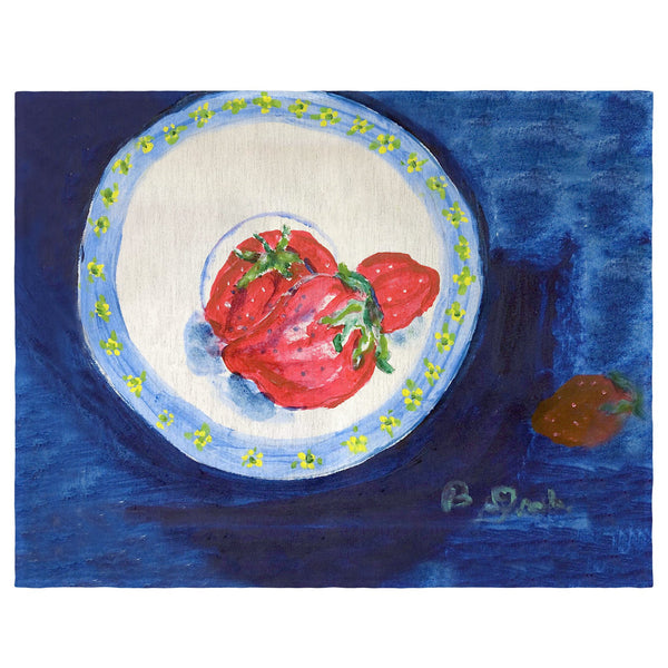 Strawberry Plate Place Mat Set of 4