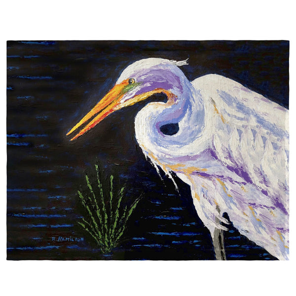 Palette Great Egret Place Mat Set of 4