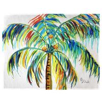 Multi-Color Palm Place Mat Set of 4