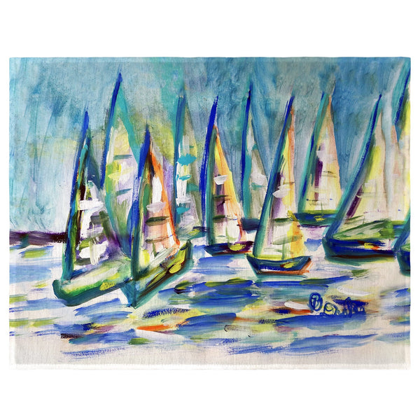 Many Sailboats Place Mat Set of 4