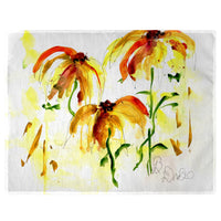 Yellow Flowers Place Mat Set of 4