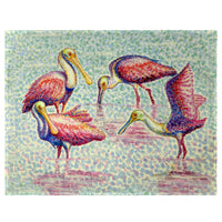 Spoonbill Group Place Mat Set of 4